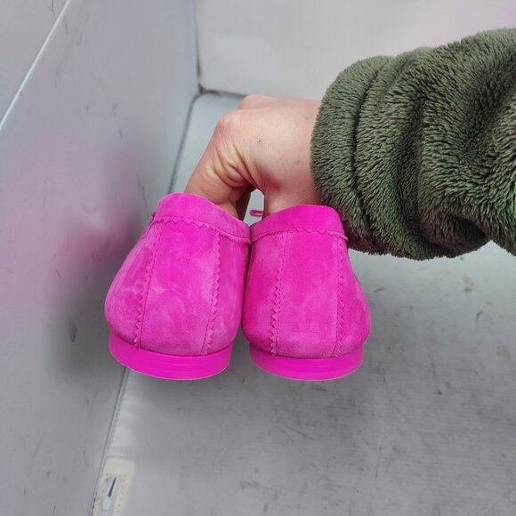 Christian Louboutin Pink Mamadrague Square Toe Ballet Flat Shoe - Picture 11 of 11